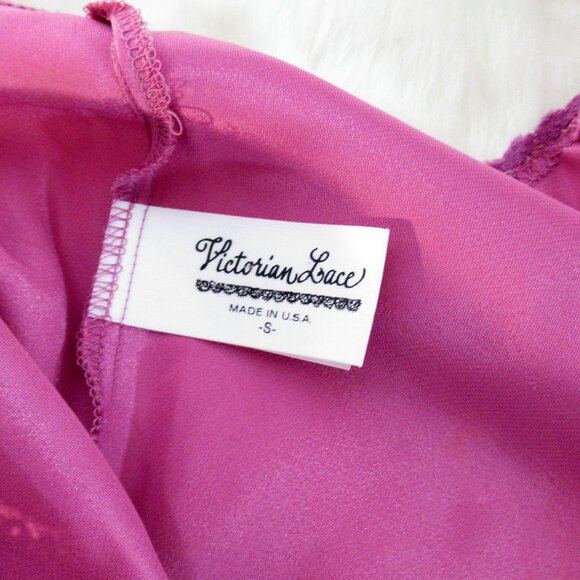 Vintage Victorian Lace Satin Teddy Romper Panties S/M - Picture 7 of 11